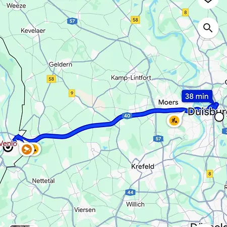 - Stellar Haven Deluxe With Cosmic Design - 3-room Space-themed 75 Qm - Location - Balcony - Renovated 2024 With Tv & Netflix - Full Kitchen - Free Parking - Near Metro & Airport - Galaxy-inspired Interior - Apartment Duisburg